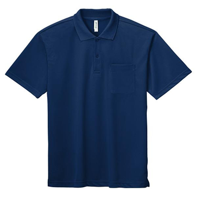 GLIMMER 4.4oz ドライポロシャツ（ポケット付）