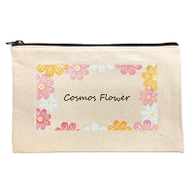 キャンバスフラットポーチ(S)